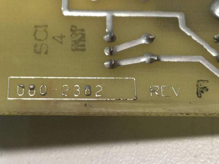 Used SCI Circuit Board 080-2382 REV F #100296