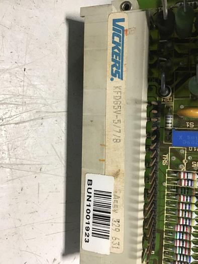 Used VICKERS Control Card EEA-PAM-561-A-12 Used
