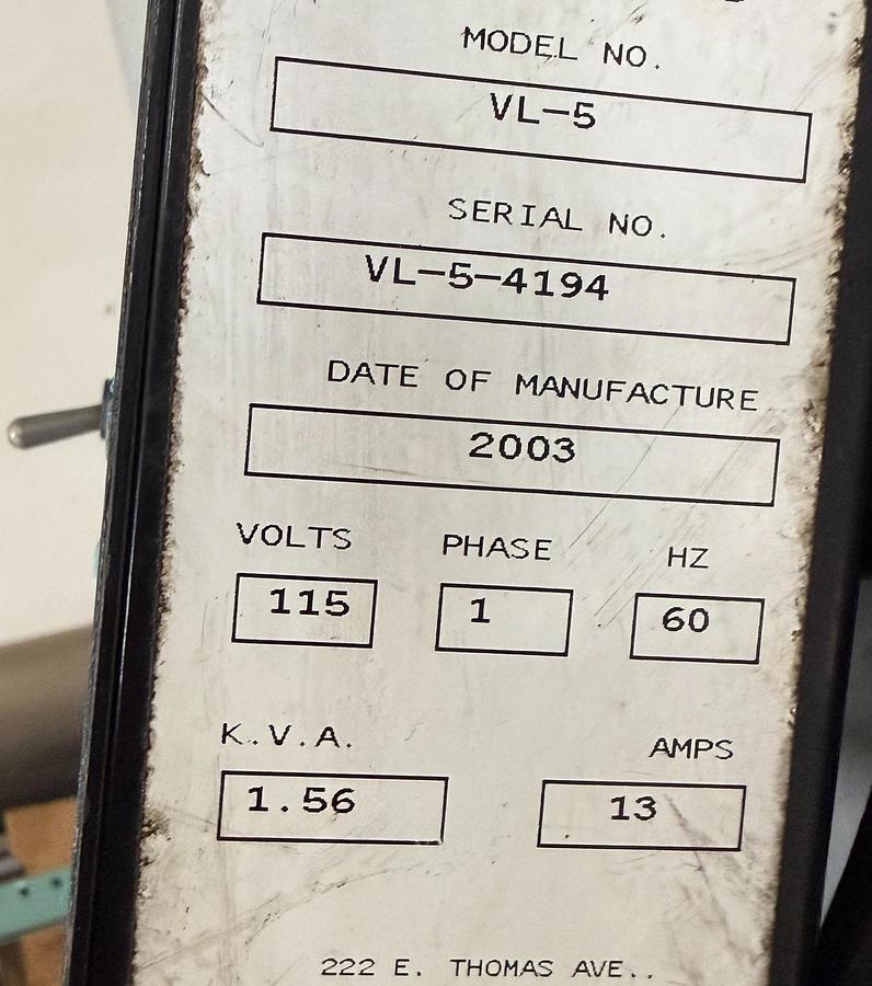 Used NOVATEC VL-5