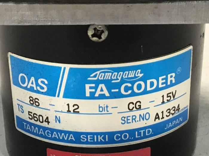 Used SEIKI CO Encoder OAS FA-CODER 86-12 #131335