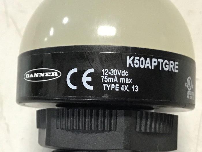 Used BANNER ENGINEERING Touch Switch Sensor K50APTGRE #133709