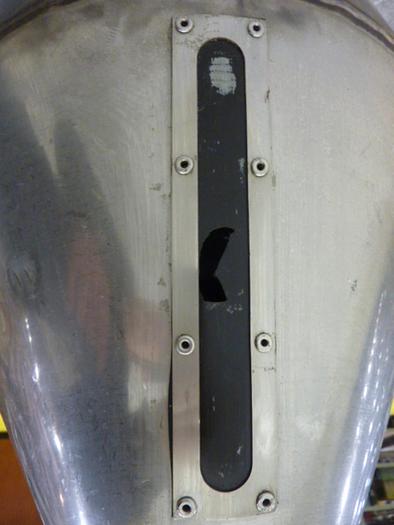 Used METAL FABRICATOR Stainless Steel Hopper HOPPER559 #59559