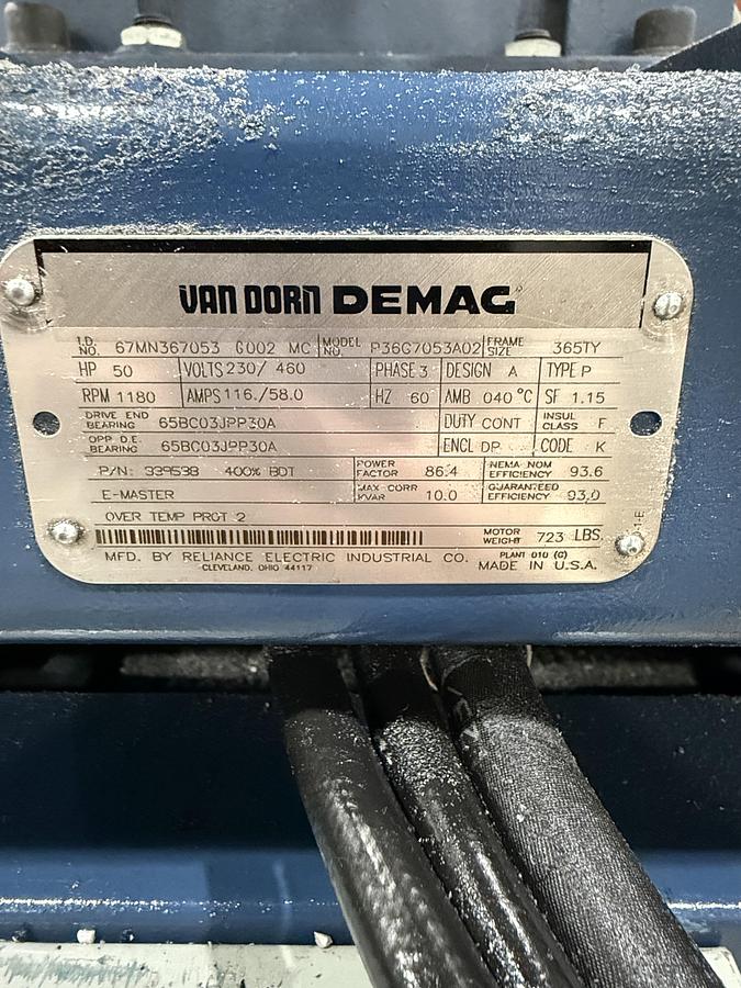 Used 2001 VAN DORN DEMAG 300HT1220