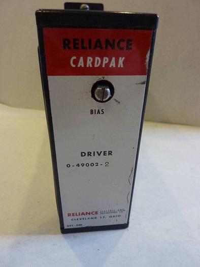 Used RELIANCE ELECTRIC Driver 0-49002-2 USED