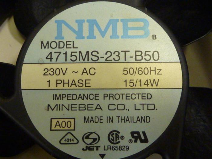 Used NMB Fan 4715MS-23T-B50 #76605