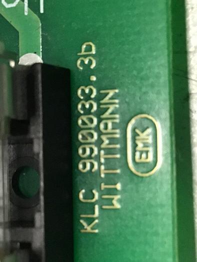 Used WITTMANN Circuit Board KLC 990033.3B #114268