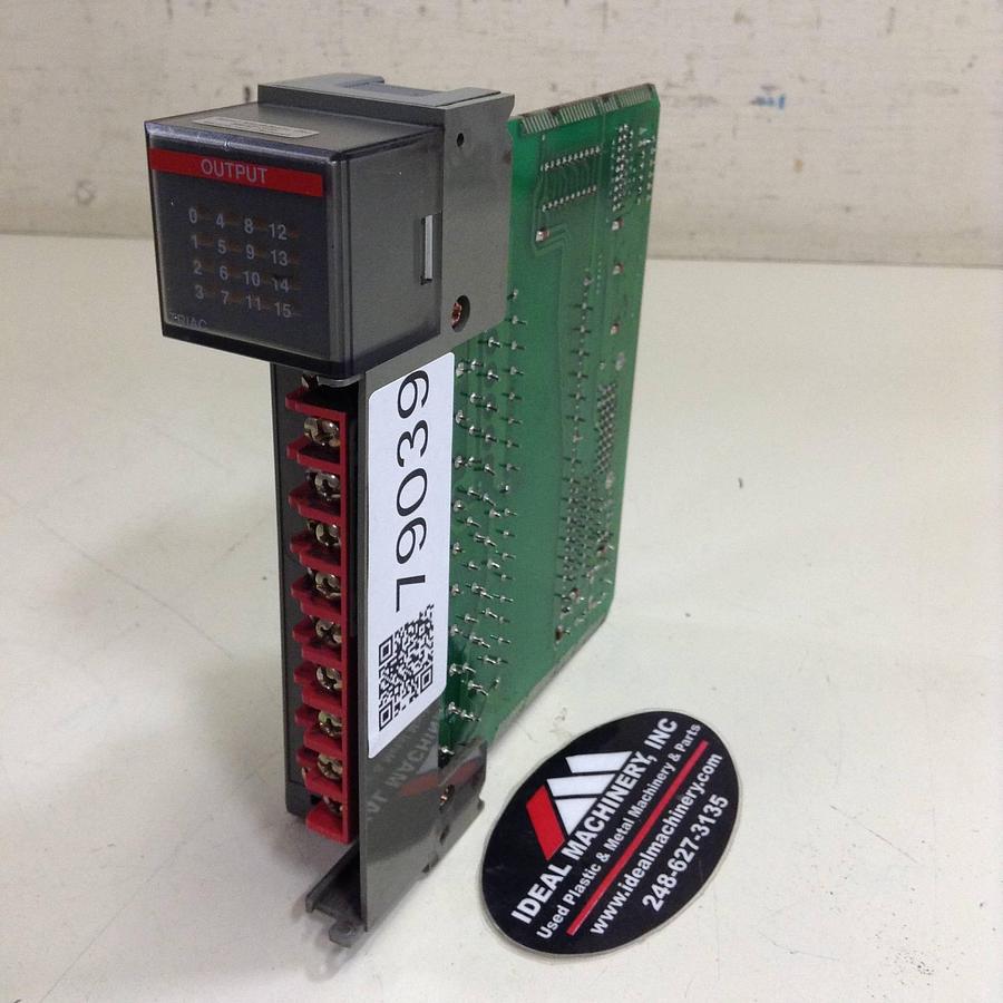 Used ALLEN BRADLEY Output Module 1746-OA16 SER C USED