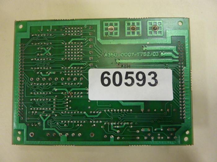 Used FANUC Tape Reader Board A20B-0007-0750/07B #60593