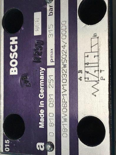 Used BOSCH Valve 0 810 091 251 #116939