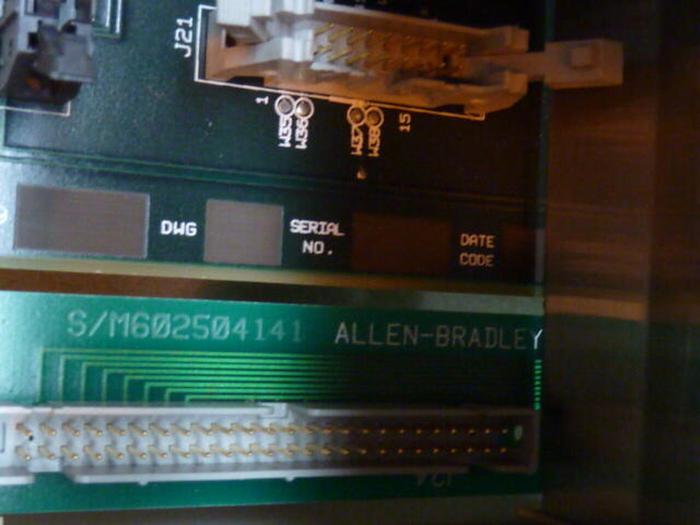 Used ALLEN BRADLEY 8 Slot Rack 1860-RB8W5 #29151