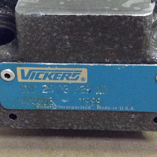 Used VICKERS Valve CVC25D3B2910 #78860