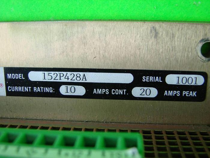 Used MOOG Servo Motor Controller 152P428A Used