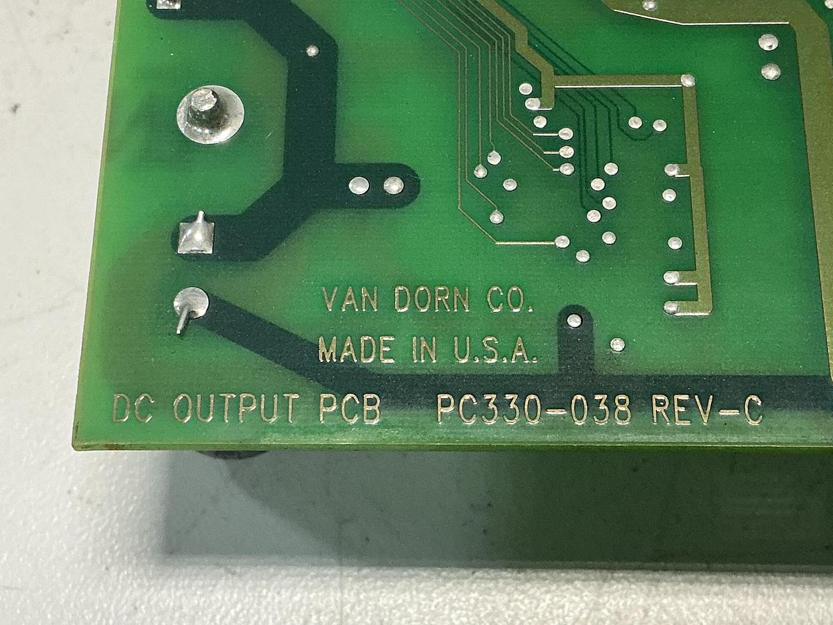 Used VAN DORN 330038 REV-C
