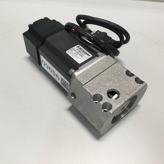 Used MITSUBISHI Servo Motor HC-MF-43-S11 #95960