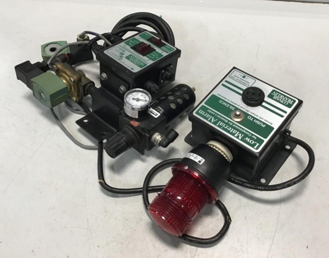 Used CONAIR FRANKLIN Material Loader Control 107-508-01 USED