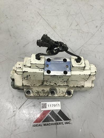 Used YUKEN Directional Valve DSHG-06-3C18-T-D24-51183 #117911