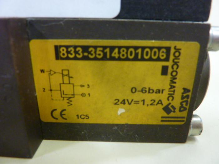 Used ASCO Valve 833-3514801006 Used