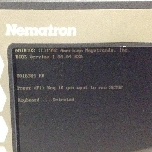 Used NEMATRON Operator Interface ICC-5000-PC1 #7933