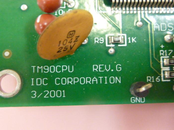 Used IDC CORP Circuit Board TM90CPU #45595