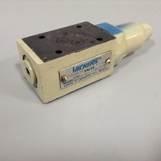 Used VICKERS Relief Valve CVGC 3 W 125 10 #89821