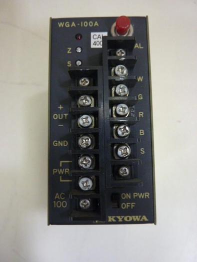 Used KYOWA Instrumentation Amplifier WGA-100A #65678