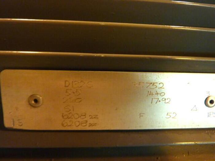 Used ELECTRODRIVES 5.5 HP Motor D132S #26781