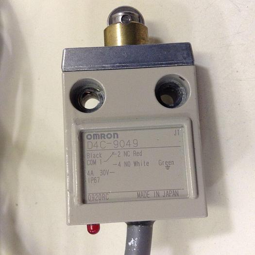 Used OMRON Limit Switch D4C-9049 #72344