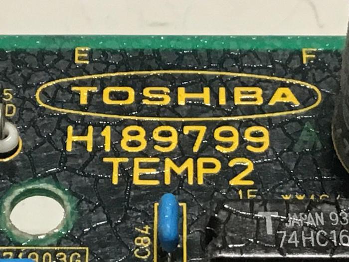 Used TOSHIBA Circuit Board H189799 #133075