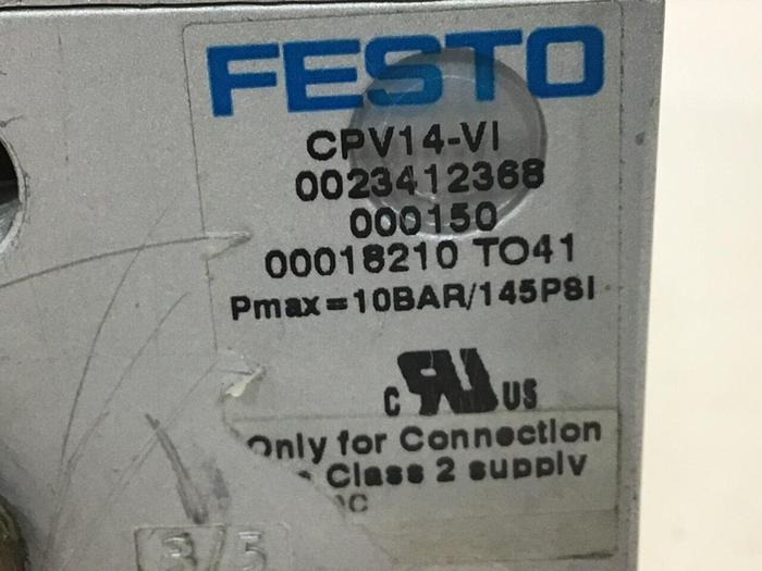 Used FESTO Valve Terminal CPV14 CPV14-VI #115100