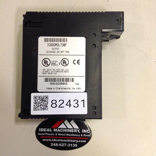 Used GE FANUC Output Module IC693MDL730F #82431