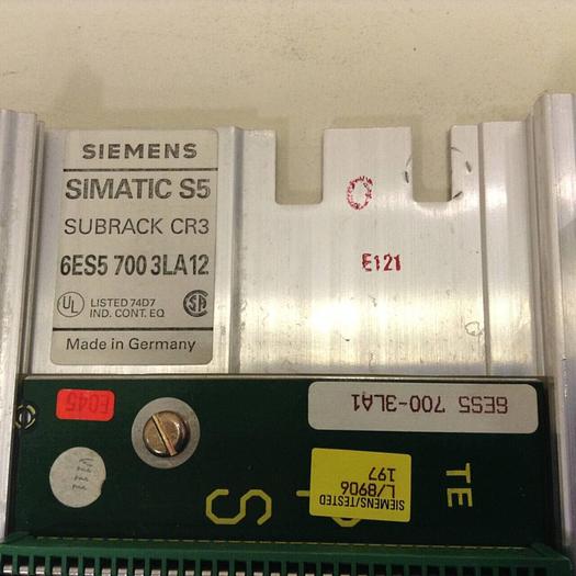 Used SIEMENS Slot Rack 6ES5 700 3LA12 #77379