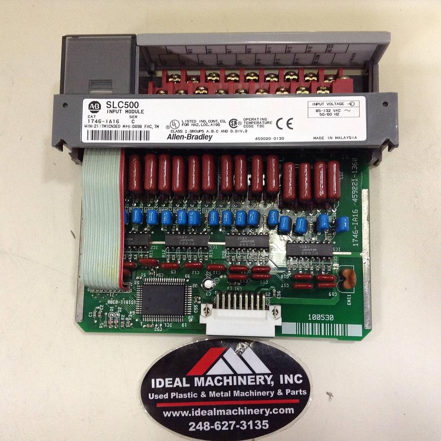 Used ALLEN BRADLEY Input Module 1746-IA16 SER C USED