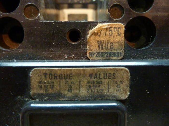 Used WESTINGHOUSE 40 Amp Circuit Breaker 4992D46G39 #29481