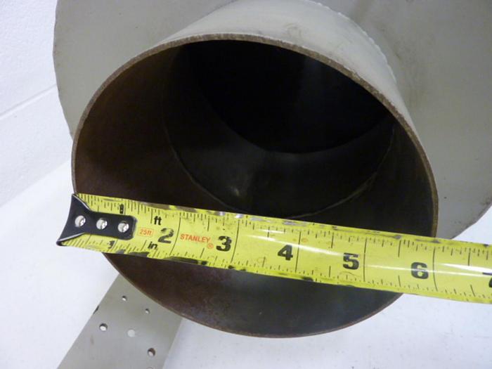 Used METAL FABRICATOR Grinder Cyclone Separator CYCLONE481 #50489