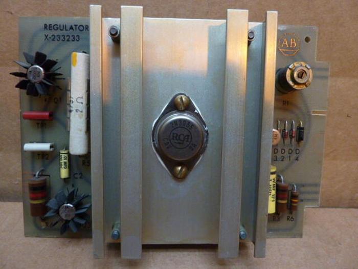 Used ALLEN BRADLEY Regulator Board X-233233 #27108