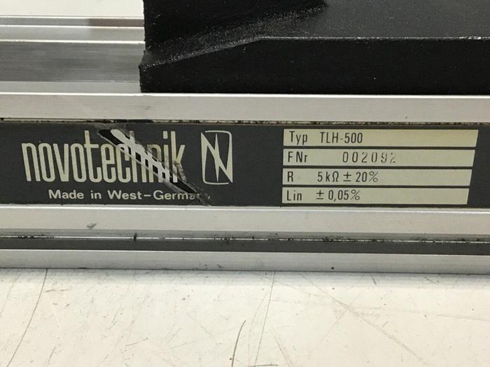 Used NOVOTECHNIK Linear Position Transducer TLH500 #139917