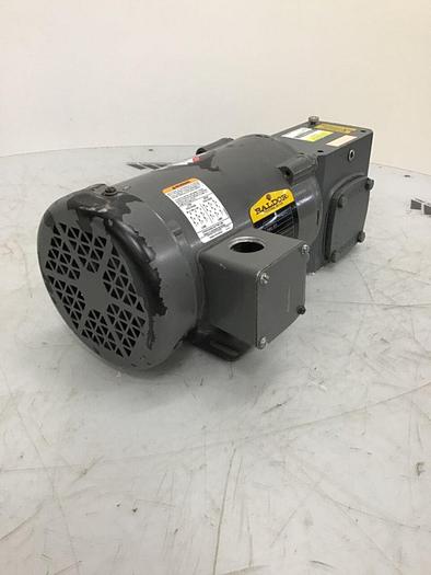 Used BALDOR .5 HP Motor w/ Gearbox CM3538 Used