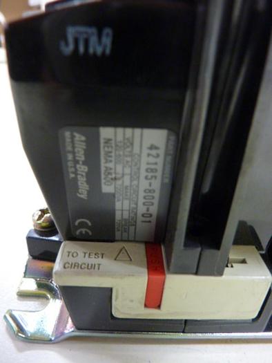 Used ALLEN BRADLEY Starter Size 1 509-BOD SER B W47 #55217