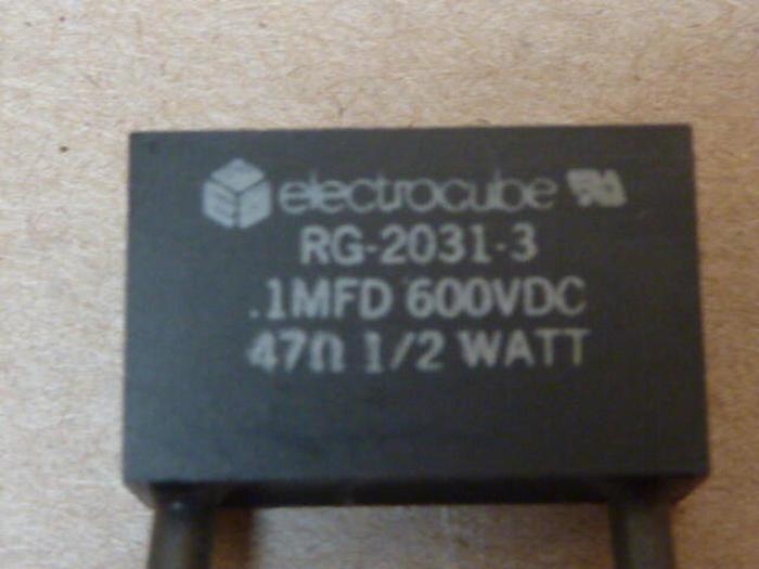 Used ELECTRO CUBE Surge Suppressor RG2031-3 #33170 DNL SCRAPPED