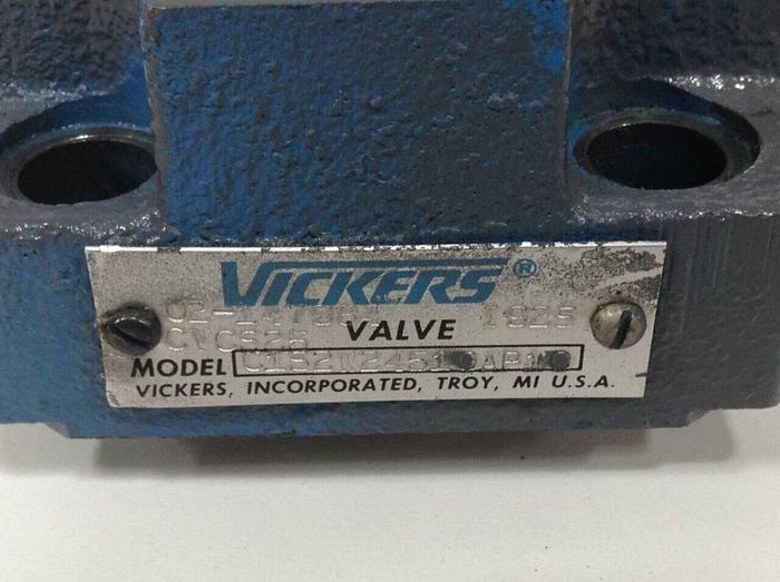 Used VICKERS Hydraulic Valve CVCS25C1S2W24510AP10 #89654