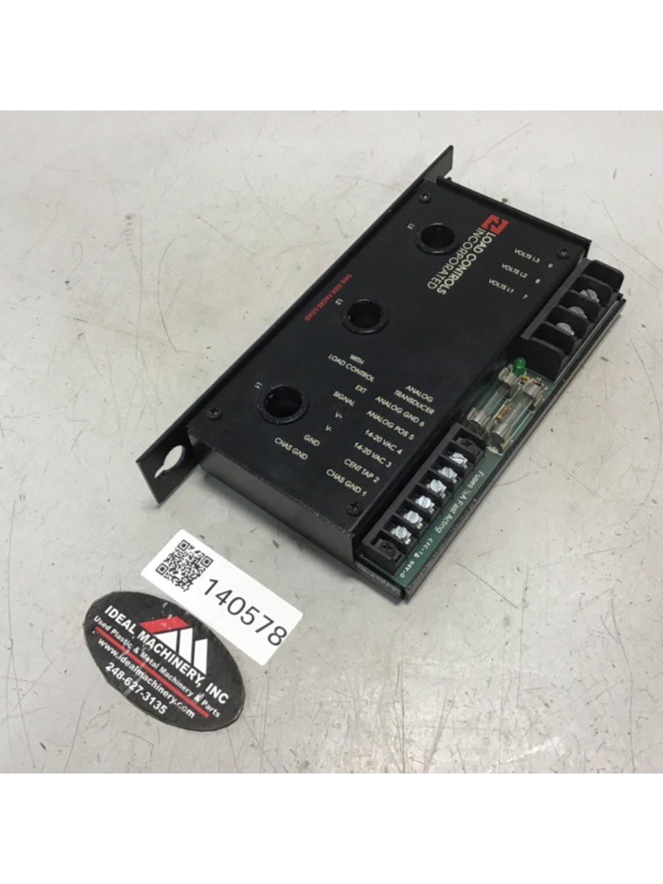 Used LOAD CONTROLS INC Power Cell Controller PH-3A USED