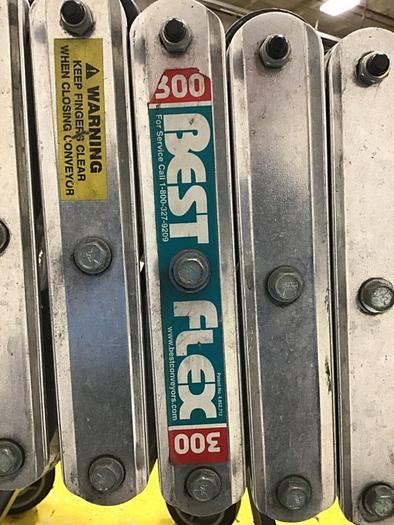Used BEST DIVERSIFIED Gravity Skatewheel Conveyor BEST/FLEX 300 24 Used