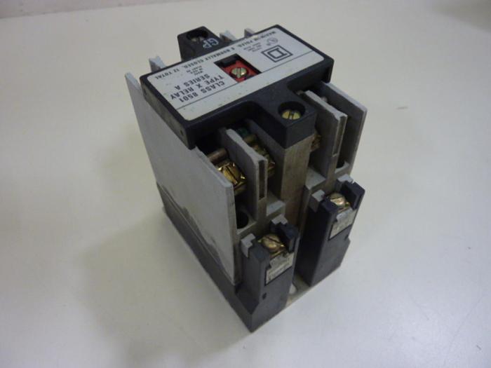 Used SQUARE D Control Relay 8501-X0 20 #47158