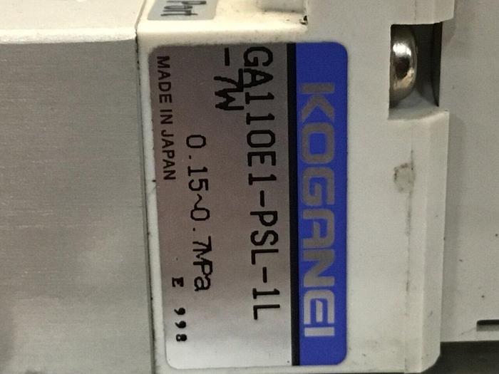 Used KOGANEI Manifold w/ Valves PBM6P-9W #120957