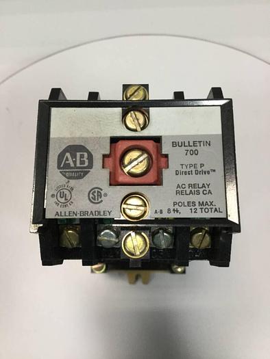 Used ALLEN BRADLEY AC Relay 700-P800A1 SER B #92940