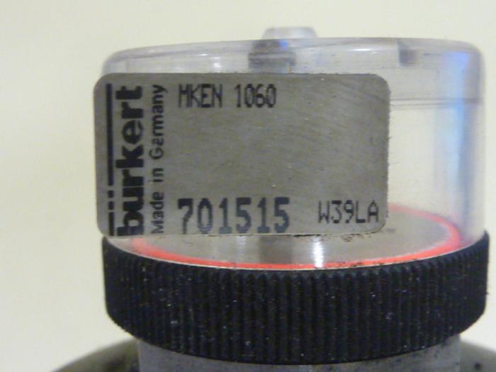 Used BURKERT EASY FLUID CONTROL Valve 2000 A 32,0 PTFE RG #67159