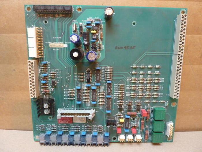 Used SIEMENS Power Interface Board R15B02A226L6 #31739