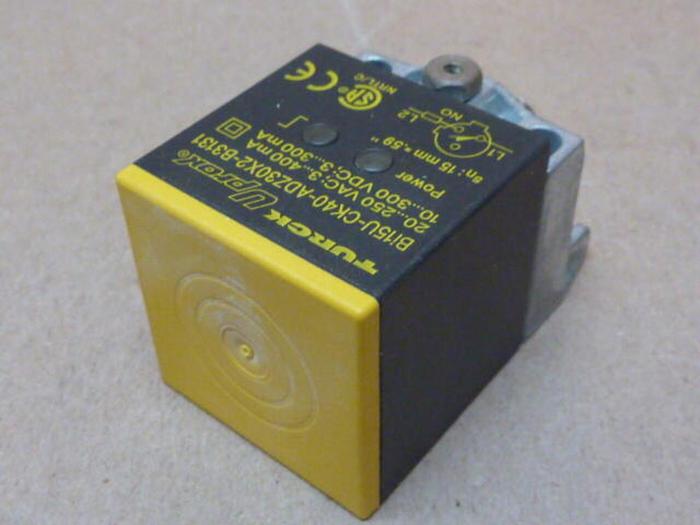 TURCK ELEKTRONIK Proximity Switch BI15U-CK40-ADZ30X2-B3131 #31774