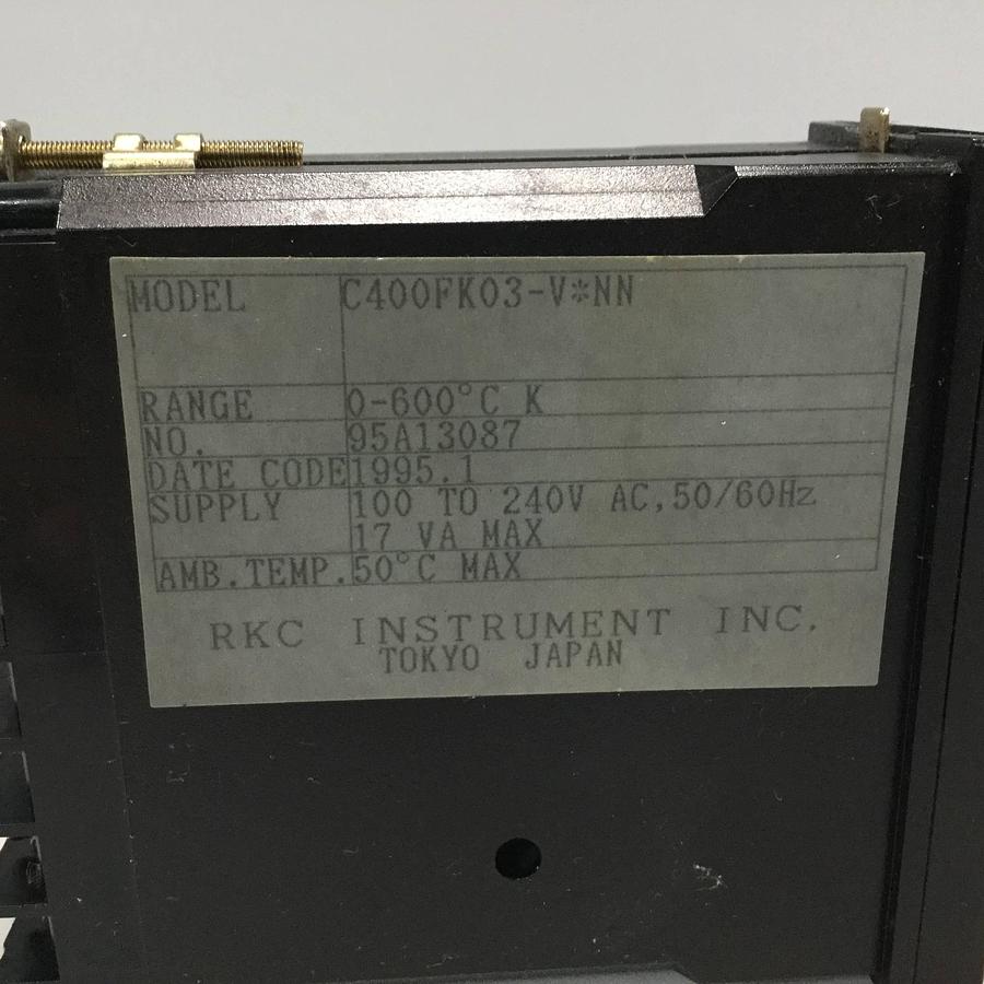 Used RKC Temperature Control REX-C400FK03VNN USED