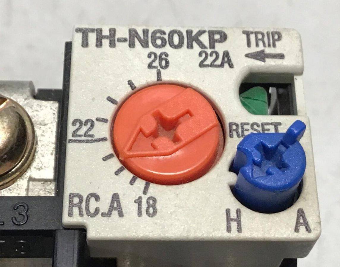 Used MITSUBISHI Thermal Overload Relay TH-N60KP USED